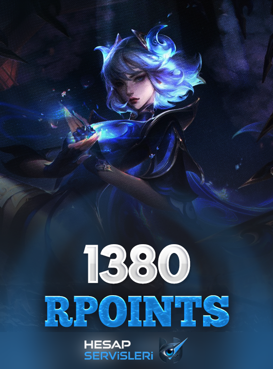 League of Legends 1380 RP Dijital Kod